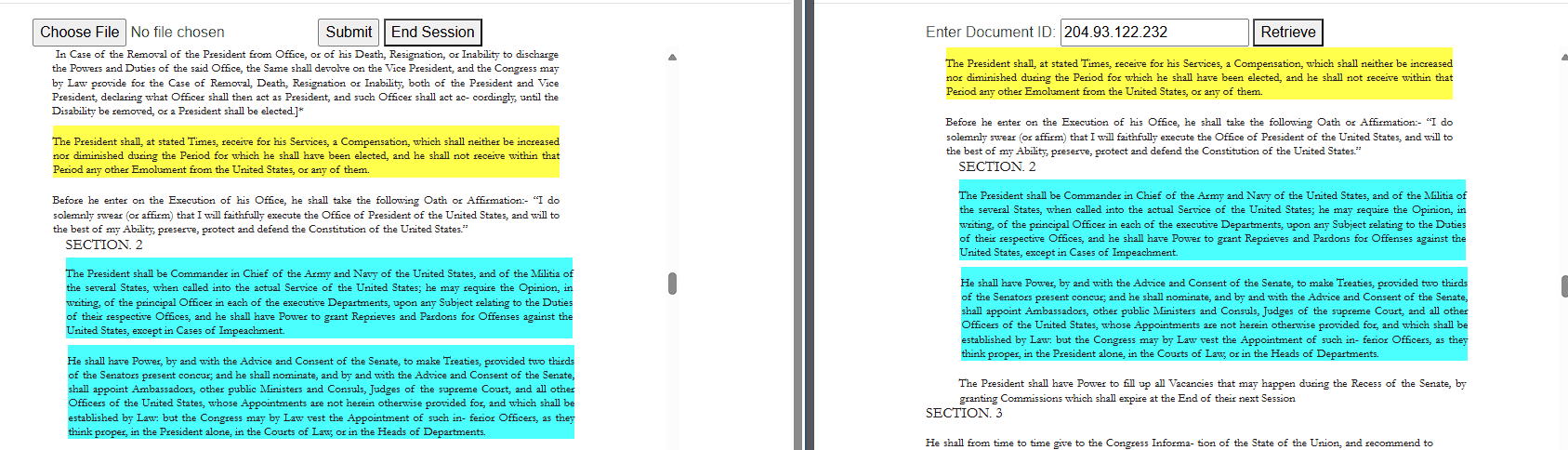 Synchronized Document Sharing